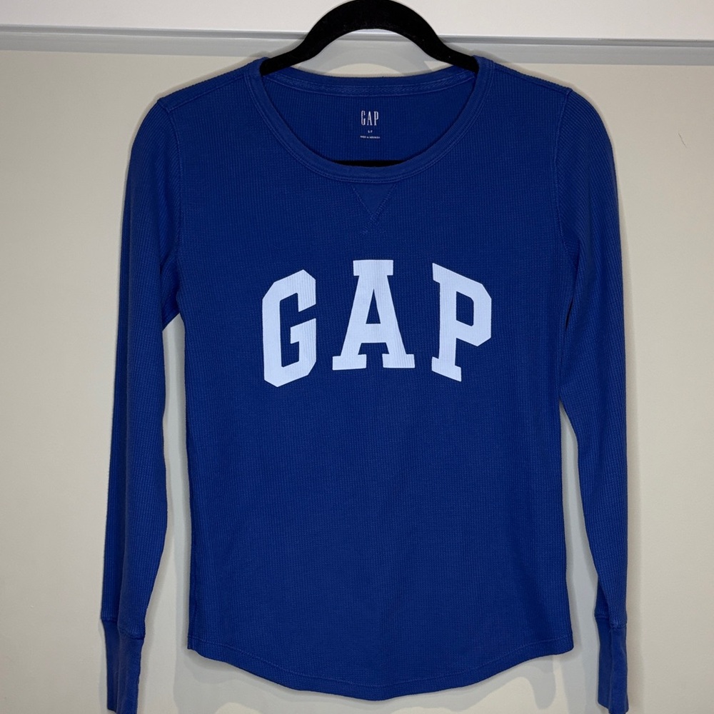 🔥4/$20 GAP Waffle-Knit Crew Neck Long Sleeved Top🔥